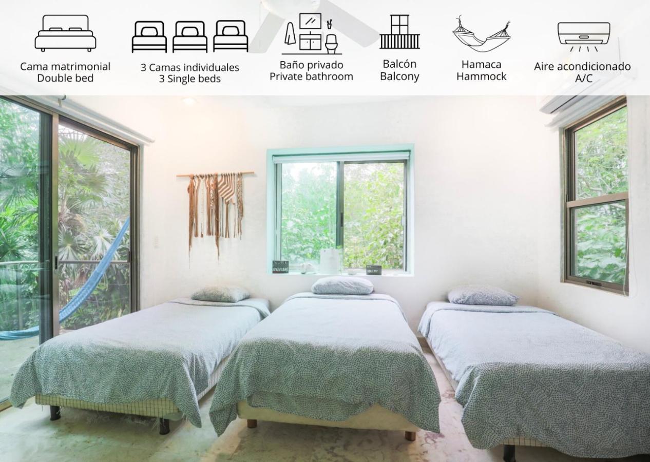 Guest House La Aldea Holistic Experience Канкун Экстерьер фото